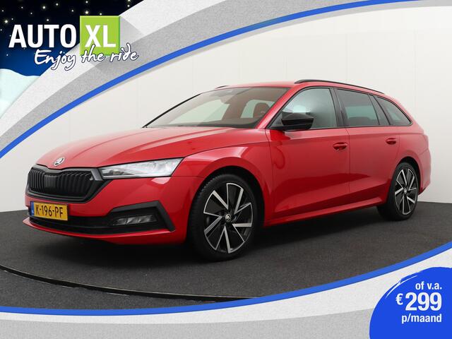 Skoda OCTAVIA Combi 1.0 TSI 110 Aut. Sportline Trekhaak Adapt. Cruise Sportstoelen 18' LMV