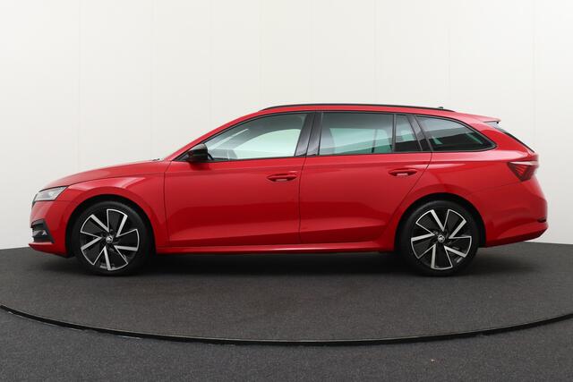 Skoda OCTAVIA Combi 1.0 TSI 110 Aut. Sportline Trekhaak Adapt. Cruise Sportstoelen 18' LMV