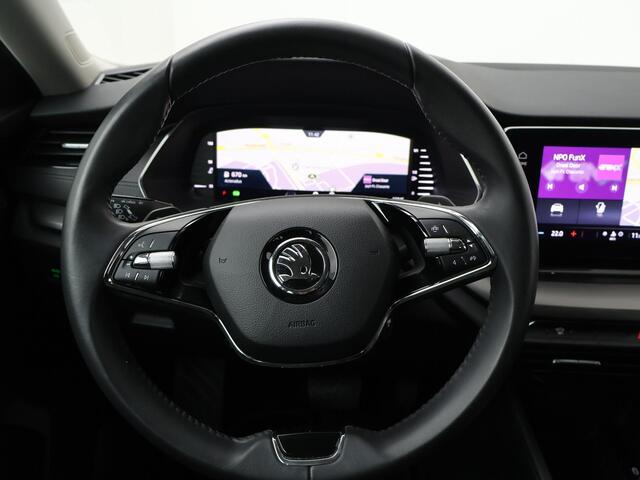 Skoda OCTAVIA Combi 1.0 e-TSI Ambition | 110 PK | Automaat | Multifunctioneel stuurwiel | Virtual Cockpit | Trekhaak |