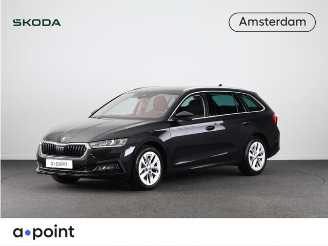 Skoda OCTAVIA Combi 1.0 e-TSI Business Edition Plus 110 pk Automaat (DSG) | Verlengde garantie | Navigatie | Trekhaak | Parkeersensoren | Adaptieve cruise control | Stoelverwarming |