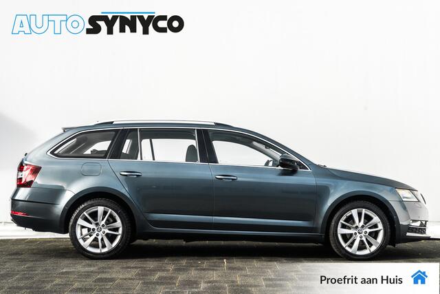 Skoda OCTAVIA Combi 1.6 TDi Automaat Style Business | Adapt. Cruise | Trekhaak | 17 inch LMV | Canton Audio | Keyless