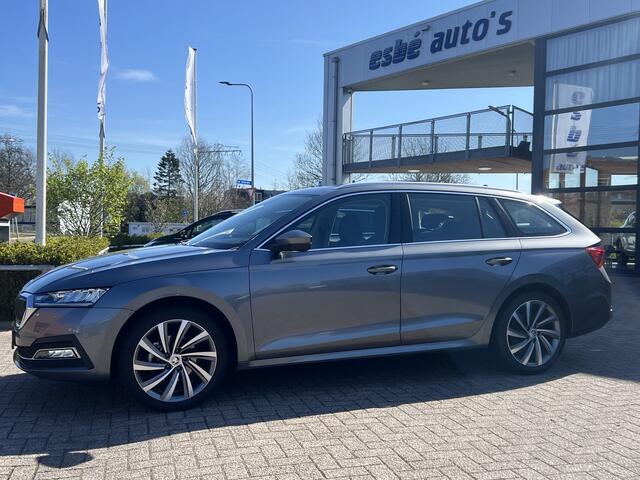 Skoda OCTAVIA Combi 1.5 TSI 150 pk Automaat Business Edition Plus Navigatie Trekhaak Panoramadak Camera 18 Inch Velgen ACC DAB Stoel + Stuurverwarming