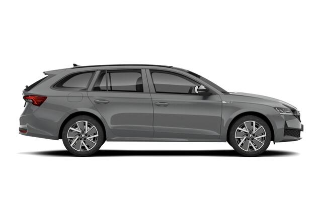 Skoda OCTAVIA Combi 1.5 TSI e-TEC MHEV 115 7DSG Business Edition Plus Automaat | Verwarmbare stoelen voor | Achteruitrijcamera | KESSY (Keyless Entry and Start stop System) | Sunset (extra donker getinte ramen achter) | Virtual cockpit (digitaal instrumentenpaneel) met