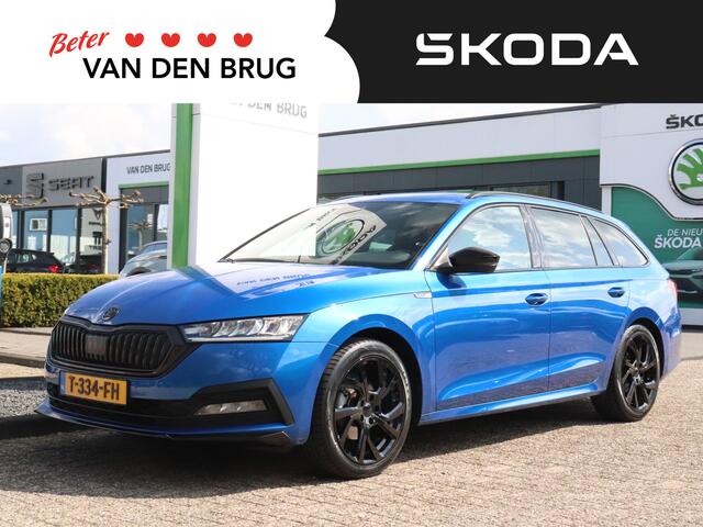 Skoda OCTAVIA Combi Sportline 1.5 e-TSI 150pk AUTOMAAT | Panoramadak | Adaptieve cruise control | Stoel- & stuurverwarming | Apple Carplay / Android Auto |