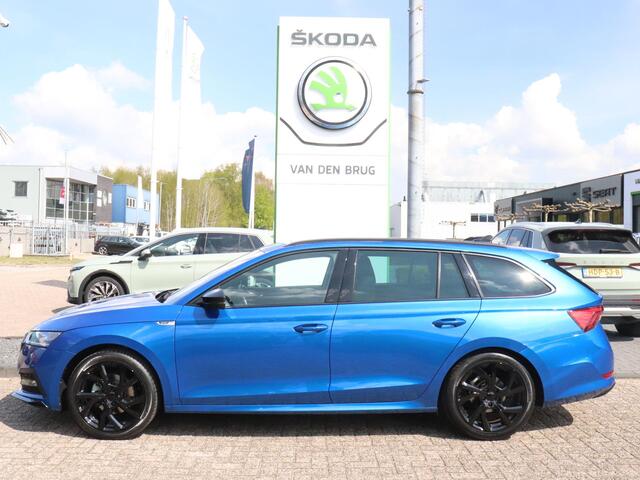 Skoda OCTAVIA Combi Sportline 1.5 e-TSI 150pk AUTOMAAT | Panoramadak | Adaptieve cruise control | Stoel- & stuurverwarming | Apple Carplay / Android Auto |
