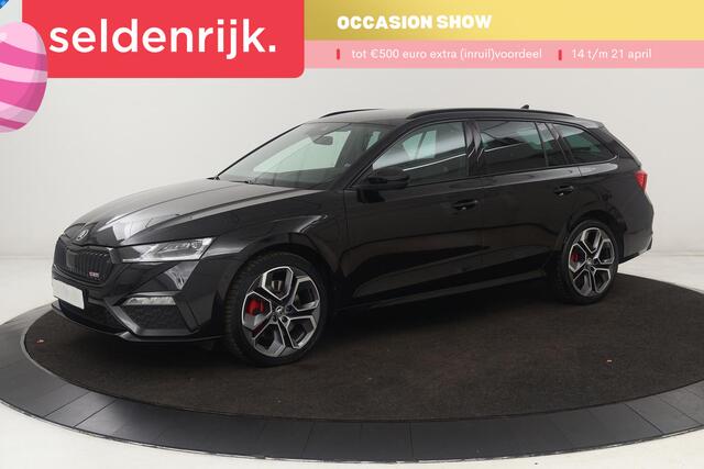 Skoda OCTAVIA 1.4 TSI RS iV PHEV | Head-Up | Stoel & stuurverwarming | Adaptive cruise | Standkachel | Matrix LED | Massage | Alcantara | Camera | Carplay | Memory | Canton Sound | Virtual Cockpit | Side Assist