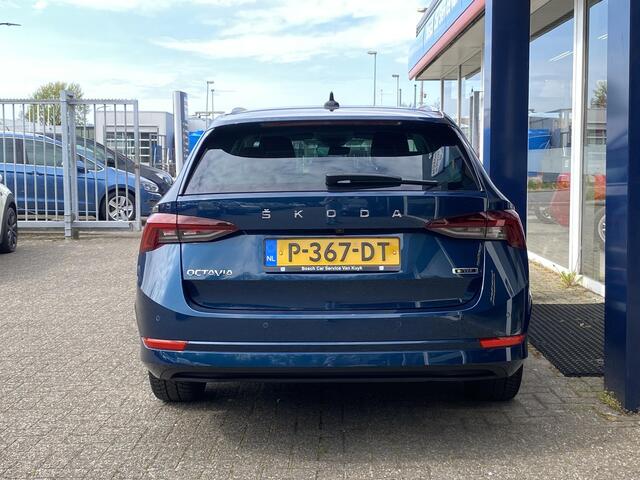 Skoda OCTAVIA Combi 1.0 e-TSI Business Edition Plus / 110 Pk / Automaat / NL-Auto / 1e-Eigenaar / Keyless / Digitale Cockpit / LED / DAB / Apple-Carplay & Aindrod Auto / Navi / Camera / Adaptieve Cruise-Control / Stuur+Stoelverwarming / Bestuurdersstoel met Geheugen / 