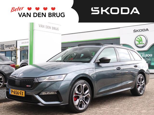 Skoda OCTAVIA Combi 1.4 TSI RS iV PHEV 245pk | Panoramadak | Head-Up Display | Elektr. bestuurdersstoel | Adaptieve cruise control |