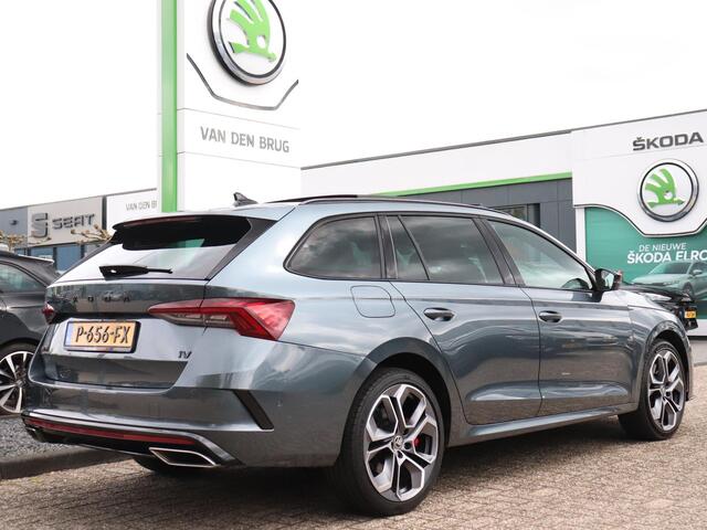 Skoda OCTAVIA Combi 1.4 TSI RS iV PHEV 245pk | Panoramadak | Head-Up Display | Elektr. bestuurdersstoel | Adaptieve cruise control |