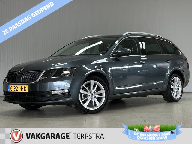 Skoda OCTAVIA Combi 1.0 TSI Greentech Business/ Automaat/ 17'' LMV/ Stoelverw./ Apple + Android/ DAB+/ Navi/ Clima/ Cruise/ Isofix/ Bluetooth/ Multi. LEDER. Stuur/ Mistl./ PDC V+A/ Chroom/ Extra getint glas/ LED Dagrijverl.