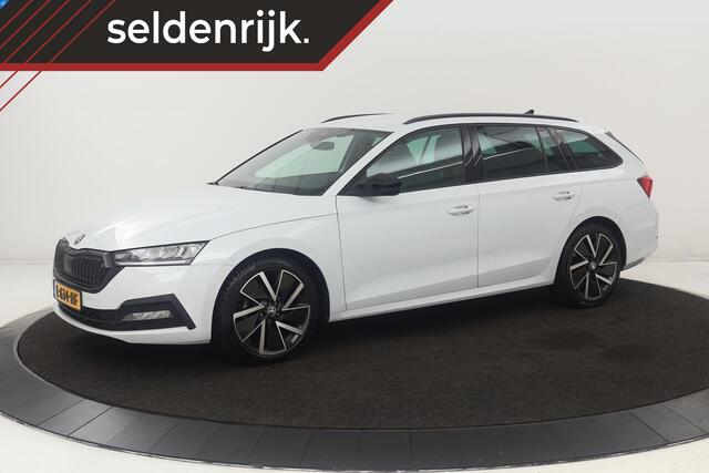 Skoda OCTAVIA 1.0 e-TSI Sport | Carplay | Trekhaak | Sportstoelen | Full LED | Sfeerverlichting | Navigatie | Climate control | Parkeerhulp