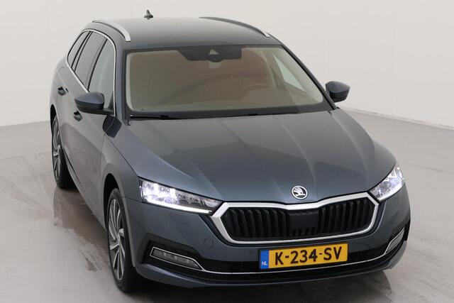 Skoda OCTAVIA Combi 1.4 TSI 204pk iV PHEV Business Edition Plus Sunset DSG Automaat Navigatie / Parkeersensoren / Trekhaak / Clima / El. bedienb. achterklep