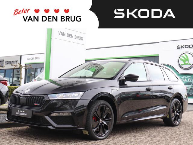 Skoda OCTAVIA Combi 1.4 TSI RS iV PHEV 245pk | Head-Up Display | Canton | Verwarmbaar voorruit | Elektrische achterklep |