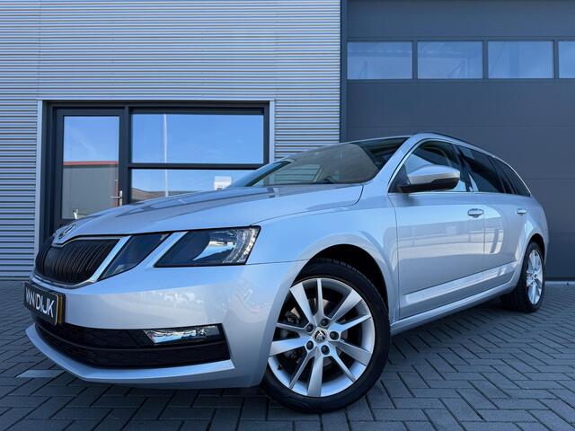 Skoda OCTAVIA Combi 1.5 TSI Gr. BNS Edition Automaat ?Half Leder ?Navigatie ?Apple Carplay & Android Auto ?Climate ?Cruise ?Parkeersensoren ?Stoelverwarming ?Lichtmetaal