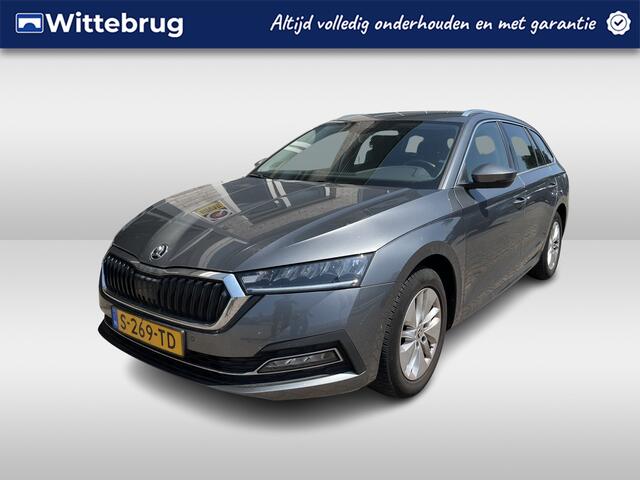 Skoda OCTAVIA Combi 1.0 e-TEC Business Edition / AUTOMAAT/ GARANTIE TM 04-2027/ DIGITAL DASH/ SMARTLINK/ NAVI/ DAB/ PARK. SENSOREN/ LED/ 16" LMV