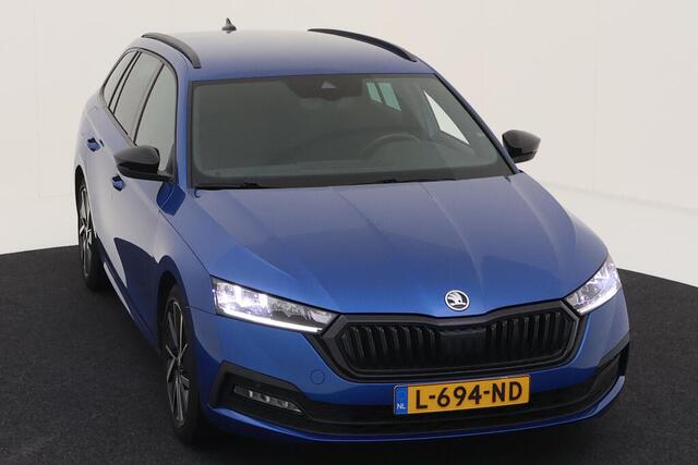 Skoda OCTAVIA Combi 1.0 e-TSI Sport Business / PARK. SENSOREN/ LED/ SPORT STUUR/ GETINT GLAS/ NAVI/ 18" LMV