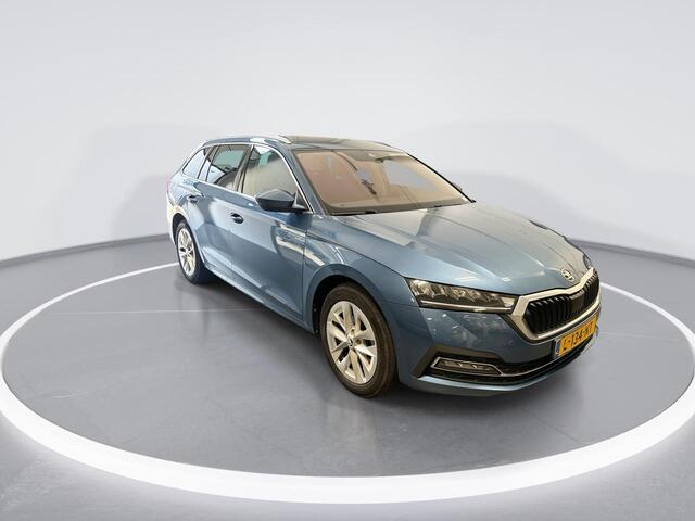 Skoda OCTAVIA Combi 1.0 e-Tsi 110pk DSG Business Edition Plus · Apple/Android Car Play · Navigatie · Elek. Trekhaak · Elek. Achterklep · 17'' Inch ·