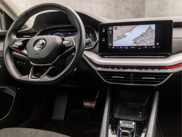 Skoda OCTAVIA Combi 1.0 e-TSI Sport Automaat (VIRTUAL COCKPIT, APPLE CARPLAY, HEAD-UP DISPLAY, STUUR/STOELVERWARMING, MEMORY SEATS, CAMERA, KEYLESS, TREKHAAK, ADAPTIVE CRUISE, NIEUWSTAAT)