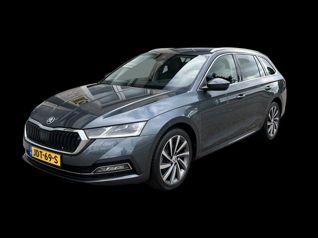 Skoda OCTAVIA Combi 1.4 TSI iV PHEV Style / AUTOMAAT/ LEER/ ELEKTR. STOEL/ STOELVENTILATIE/ STOEL VERWARM. V+A/ STUUR VERWARM./ DIGITAL DASH/ HEAD-UP DISPLAY/ ADAPT. CRUISE/ PARK. SENSOREN + CAMERA/ NAVI/ SMARTLINK