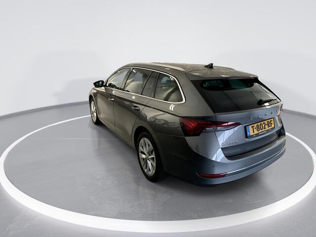 Skoda OCTAVIA Combi 1.0 e-TSI 110pk DSG Business Edition Plus · Apple/Android Car Play · Dodehoeksensor · Navigatie · Keyless · Elek. Achterklep · P-Sensoren · 17'' Inch · Garantie t/m 14-08-2027 of 100.000km