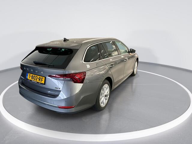Skoda OCTAVIA Combi 1.0 e-TSI 110pk DSG Business Edition Plus · Apple/Android Car Play · Dodehoeksensor · Navigatie · Keyless · Elek. Achterklep · P-Sensoren · 17'' Inch · Garantie t/m 14-08-2027 of 100.000km
