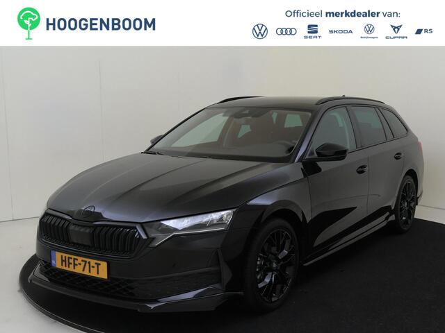 Skoda OCTAVIA Combi 1.5 TSI MHEV Business Edition Plus Black Pakket | Trekhaak | 18"lichtmetalen Velgen | Stoelverwarming | Stuurverwarming | Elektrische Achterklep |