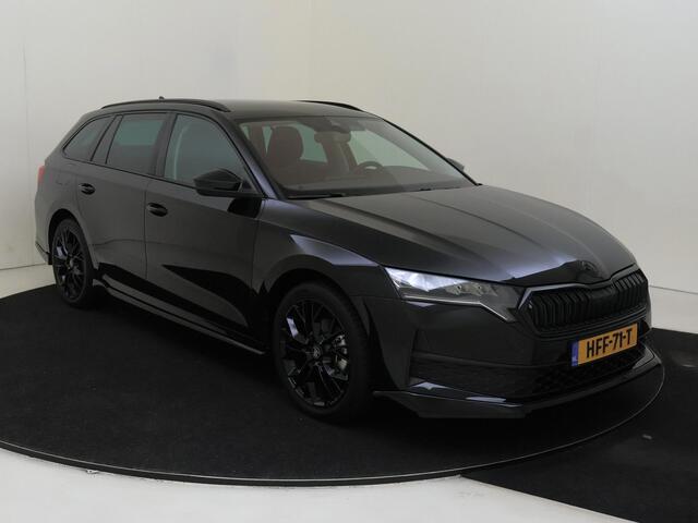 Skoda OCTAVIA Combi 1.5 TSI MHEV Business Edition Plus Black Pakket | Trekhaak | 18"lichtmetalen Velgen | Stoelverwarming | Stuurverwarming | Elektrische Achterklep |