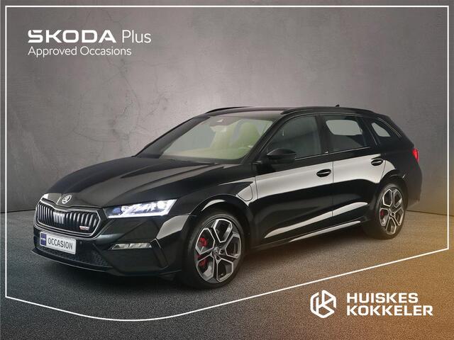 Skoda OCTAVIA Combi RS iV Business 1.4 TSI PHEV 245pk DSG Automaat Trekhaak, Adaptive cruise control, LED matrix koplampen, Achteruitrijcamera