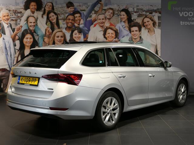 Skoda OCTAVIA Combi 1.0 e-TSI Business Edition Plus Leder, Dodehoek, Schuif/kanteldak, Stoel/stuur verwarmd