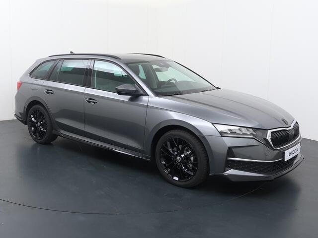 Skoda OCTAVIA Combi First Black Styling Pakket 1.5 TSI DSG | Automaat | Navigatie | Adaptieve cruise control | Apple Carplay/Android Auto | 18" lichtmetalen velgen |