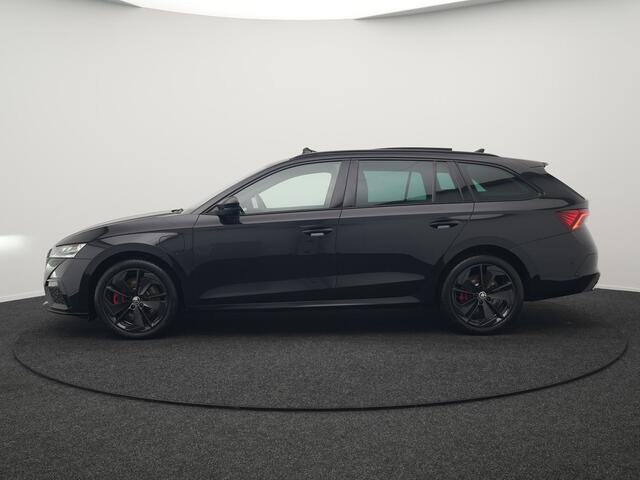 Skoda OCTAVIA 1.4 TSI RS iV Plug In Hybrid 245pk Dealer O.H. PHEV | Panodak | Head Up | Adaptive Cruise | Apple Carplay | Canton Audio | Crystal LED | RS Sportstoelen Verwarmd | Keyless | Front & Lane Assist | Sportstuur Verwarmd | Navigatie | DAB |