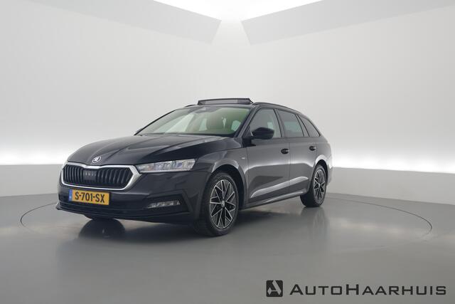 Skoda OCTAVIA Combi 1.5 e-TSI Sport Business | Adapt. Cruise | Pano | CarPlay | Massage | Keyless | Trekhaak 1500 kg | 4 Seasons
