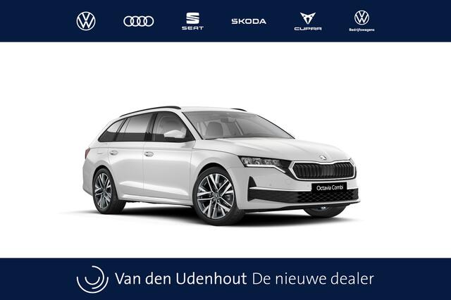 Skoda OCTAVIA Combi 1.5 TSI e-TEC MHEV 115 7DSG Business Edition Automaat | Verwarmbare stoelen voor | KESSY (Keyless Entry and Start stop System) | Sunset (extra donker getinte ramen achter) | Virtual cockpit (digitaal instrumentenpaneel) met 10"kleurenscherm | Achter