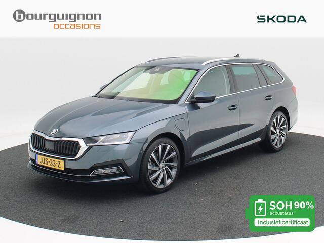 Skoda OCTAVIA Combi 1.4 TSi iV 204 Pk Automaat PHEV Business Edition+ | LED Matrix | Head-Up | Navi | Camera | Climate 3-Zone | Stoelverwarming | 18 Inch | 61.592 Km!!