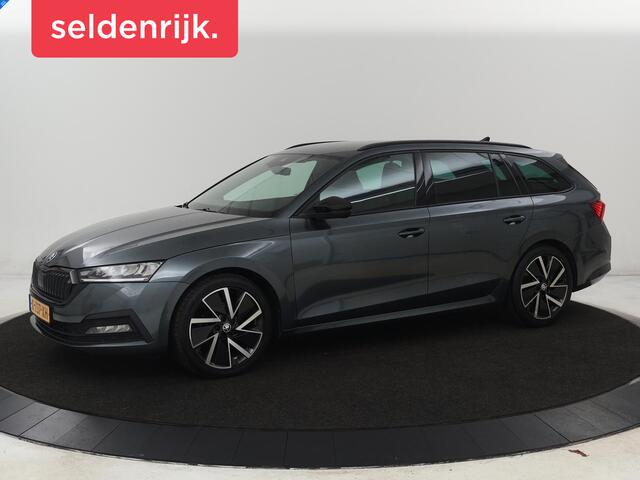 Skoda OCTAVIA 1.0 e-TSI Sport | Trekhaak | Carplay | Navigatie | Sportstoelen | Full LED | 18'' | Parkeerhulp | Sfeerverlichting | Cruise control | Climate control | Bluetooth