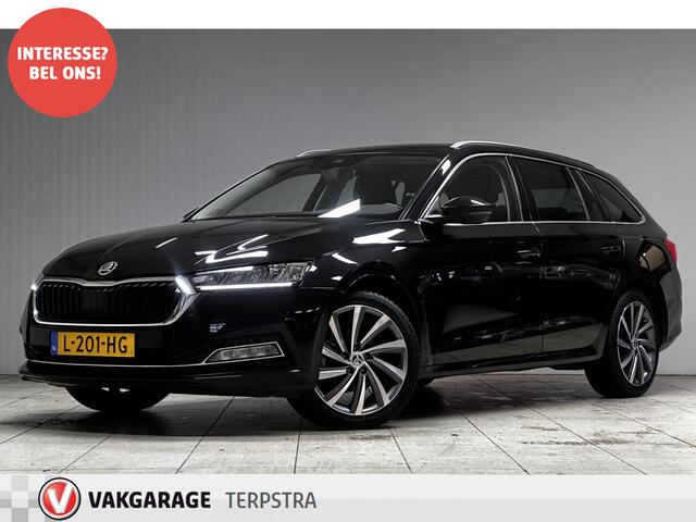 Skoda OCTAVIA Combi 1.0 e-TSI Business Edition/ Automaat/ Virtual Cockpit/ 18'' LMV/ LED Koplampen/ Stoelverw./ Apple + Android/ DAB+/ Sportstoelen/ Extra getint glas/ Camera/ Ambient Light/ Keyless-Go/ Navi/ Lane-Assist.