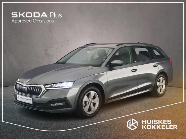 Skoda OCTAVIA Combi Business Edition 1.0 TSI 110pk Trekhaak, Elektrische achterklep, Navigatie, Parkeersensoren, Cruise control, Stoelverwarming, App connect, LED koplampen