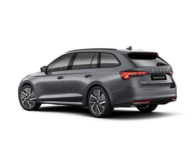 Skoda OCTAVIA Combi Business Edition m-HEV 1.5 TSI 115 pk 7 versn. DSG | Sunset | Wegklapbare trekhaak | 18 inch lichtmetalen velgen Vega Aero zwart