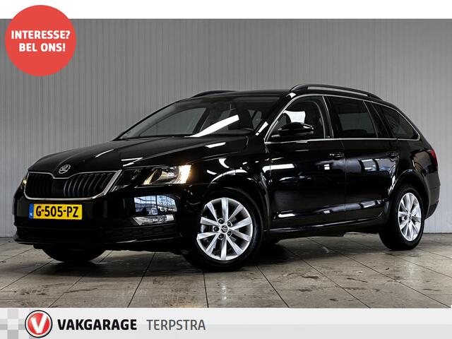 Skoda OCTAVIA Combi 1.5 TSI Sport Business/ AUTOMAAT/ 150PK!/ Half-Leder/ 16'' LMV/ Apple + Android/ Stoelverw./ Navi/ Clima/ Cruise/ Elek. pakket/ Isofix/ Bluetooth/ Armsteun/ Multi. Sportstuur/ Mistl./ PDC/ Extra getint glas.