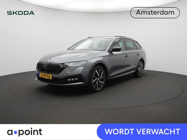 Skoda OCTAVIA Combi 1.4 TSI iV PHEV Sportline Business 204 pk Automaat (DSG) | Verlengde garantie | Navigatie | Parkeersensoren | Adaptieve cruise control | Stoelverwarming |