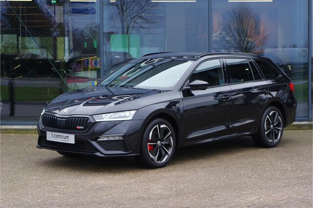 Skoda OCTAVIA Combi 1.4 TSI 245 PK RS iV PHEV BNS, Adap. Cruise Control, Head-Up, 4X Stoelverwarming, Memory, Camera