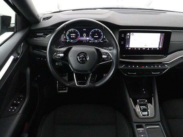 Skoda OCTAVIA 1.4 TSI iV PHEV Sportline | Head-Up | Adaptive Cruise | Carplay | Stoelverwarming | Side Assist | Memory | Navigatie | Full LED | Sfeerverlichting | Canton Sound | PHEV | Plug In