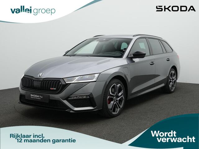 Skoda OCTAVIA Combi 1.4 TSI RS iV 245 pk PHEV | Adaptief onderstel | Geheugen-/massagestoelen | Canton | Head-up display | Matrix LED