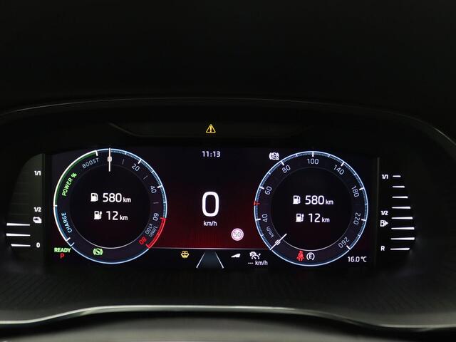 Skoda OCTAVIA Combi 1.4 TSI iV PHEV Business Edition Plus 204PK DSG Pano-Schuifdak, Leder, Trekhaak, Head-Up Display, Memorystoel, Virtual Pedal, 18" LM Velgen, Keyless, Matrix LED-Verlichting