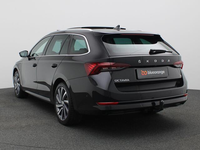 Skoda OCTAVIA Combi 1.4 TSI iV PHEV Business Edition Plus 204PK DSG Pano-Schuifdak, Leder, Trekhaak, Head-Up Display, Memorystoel, Virtual Pedal, 18" LM Velgen, Keyless, Matrix LED-Verlichting