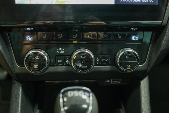 Skoda OCTAVIA Combi 1.5 TSI Greentech Sport Business Leder, Navi, Memoryseats, 18 Inch, Trekaak