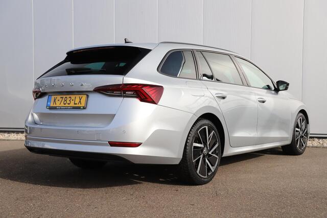 Skoda OCTAVIA Combi 1.0 e-TSI Sport Business Automaat Sportstoelen 17 inch LMV Navigatie Clima Adaptive Cruise Sfeerverlichting
