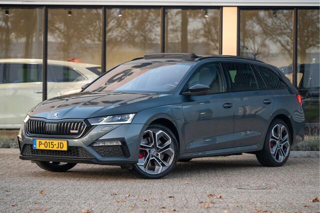 Skoda OCTAVIA Combi 1.4 TSI RS iV PHEV Business | Pano | ACC | Matrix LED | Elek. Achterklep | Stoel- Stuurverw. | Dodehoek