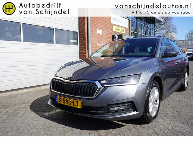 Skoda OCTAVIA Combi 1.5 E-TSI 150PK MHEV BUSINESS EDITION ORIGINEEL NEDERLANDS VIRTUEEL COCKPIT STOELVERWARMING ANDROID/APPLECARPLAY NAVI ELECTR.TREKHAAK PDC V+A FULL LED ELECTR.KLEP ENZ...