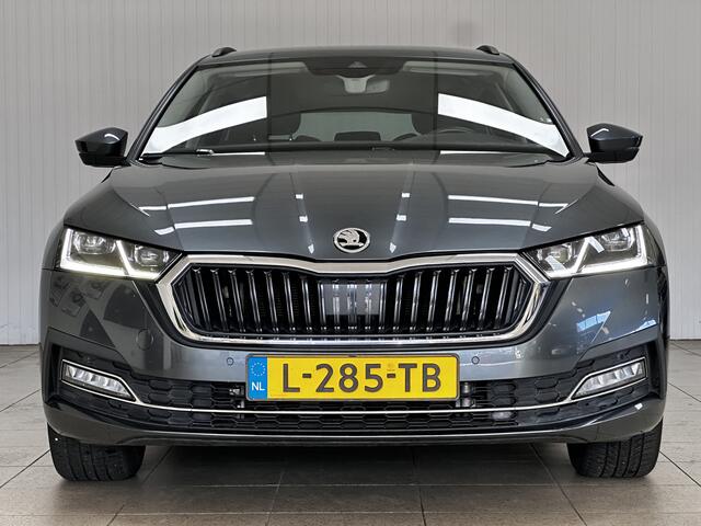 Skoda OCTAVIA Combi 1.5 TSI First Edition/ Virtual Cockpit/ Apple+Android/ DAB+/ 18''LMV/ Keyless/ Clima/ Navi/ Cruise/ Bluetooth/ Multi.LEDER.Stuur/ Elek.pakket/ isofix/ PDC V+A.